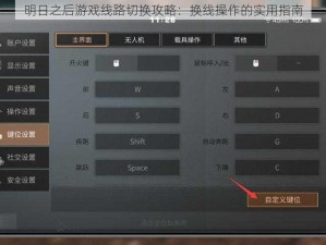 明日之后游戏线路切换攻略：换线操作的实用指南