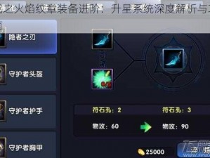 魔戒之火焰纹章装备进阶：升星系统深度解析与攻略指南