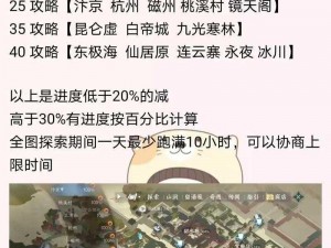 逆水寒手游桃溪村全境探索攻略：100%探索技巧深度分享