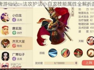 大唐游仙记：法攻护法小白龙技能属性全解析图集