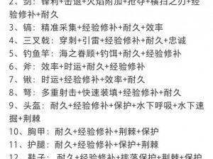 我的世界高级附魔指南：达成五级以上魔法装备秘诀