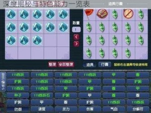 梦幻西游无双版角色属性全面解析：角色成长深度揭秘与特色能力一览表