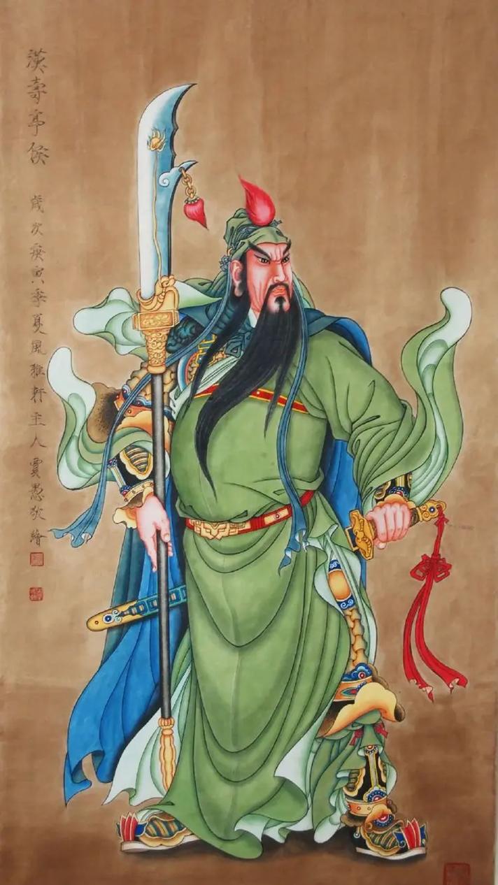 古云传奇中的关公形象深度解析：武艺超群，义薄云天之神勇传奇人物