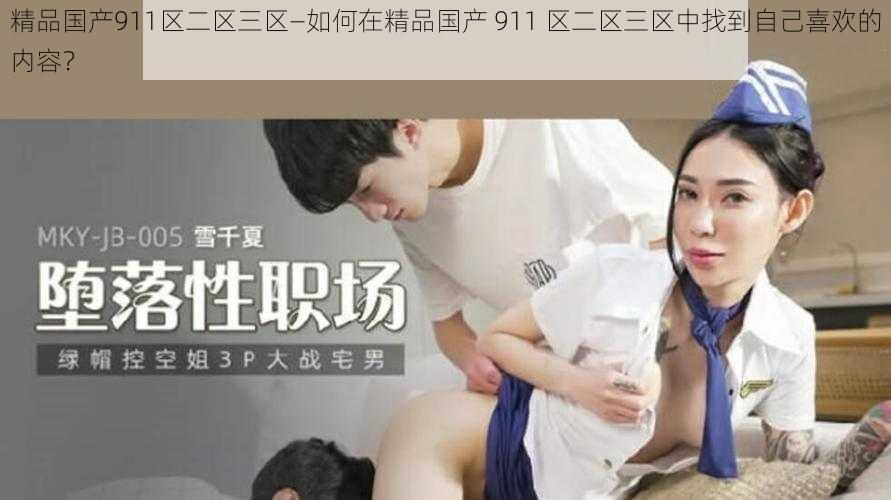 精品国产911区二区三区—如何在精品国产 911 区二区三区中找到自己喜欢的内容？