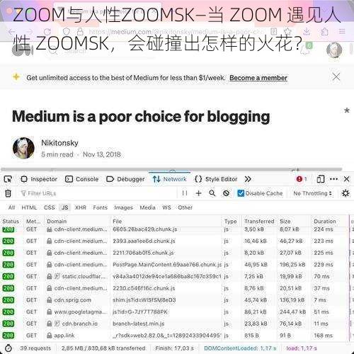 ZOOM与人性ZOOMSK—当 ZOOM 遇见人性 ZOOMSK，会碰撞出怎样的火花？