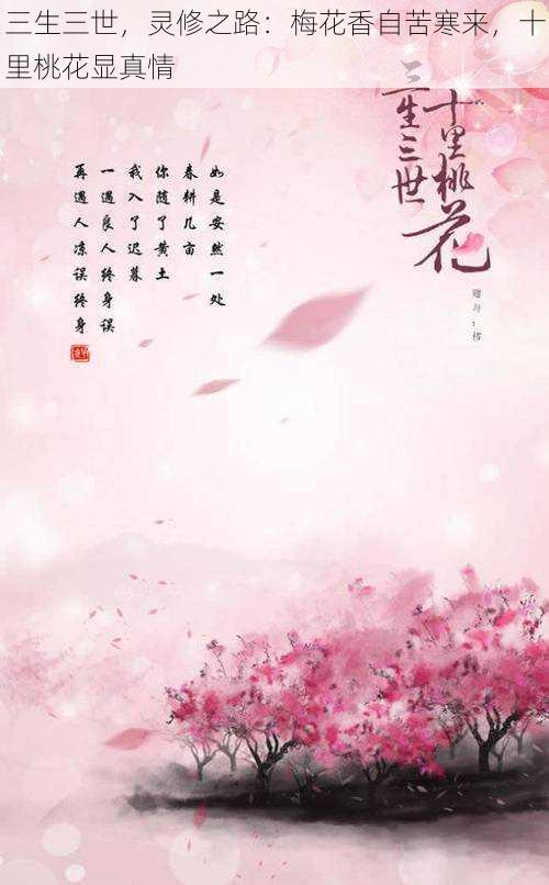 三生三世，灵修之路：梅花香自苦寒来，十里桃花显真情