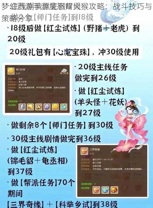 梦幻西游手游星怒觜火猴攻略：战斗技巧与策略分享