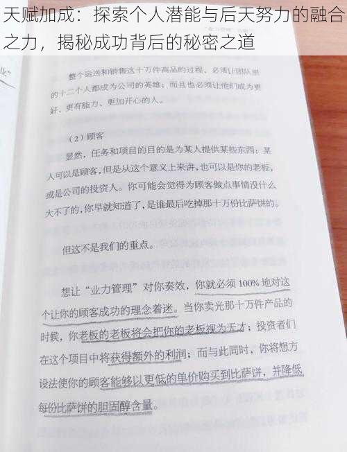 天赋加成：探索个人潜能与后天努力的融合之力，揭秘成功背后的秘密之道