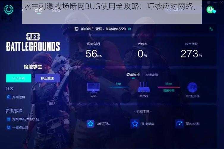 《绝地求生刺激战场断网BUG使用全攻略：巧妙应对网络，轻松取胜》
